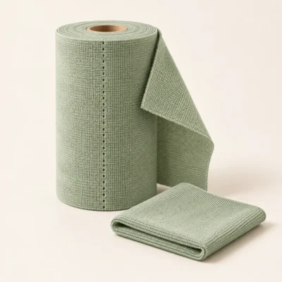 Microfiber Cleaning Cloth Roll – 20 Pieces